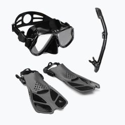 Zestaw do snorkelingu AQUASTIC MSFA-01SC czarny