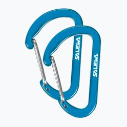 Karabinki Salewa Flat Wiregate 2 szt. niebieskie 00-0000034103