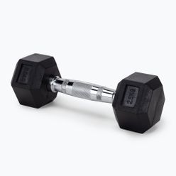 Hantel ogumowany Bauer Fitness HEX czarny AC-1701