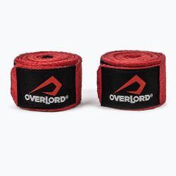 Bandaże bokserskie Overlord czerwone 200003-R