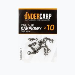 Krętlik karpiowy UnderCarp z kółkiem czarny UC54