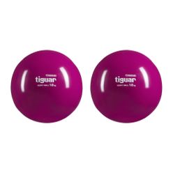 Piłki z obciążeniem tiguar Heavyball 2 szt. fioletowe TI-PHB010