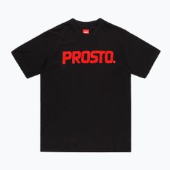T-shirt męski PROSTO Classic XXII czarny KL222MTEE1073