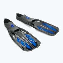 Płetwy do snorkelingu AQUA-SPEED Inox czarno-niebieskie 553