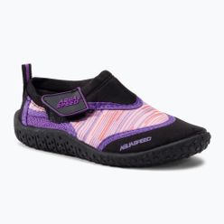 Buty do wody dziecięce AQUA-SPEED Aqua 2A czarno-różowe 673