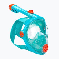 Maska pełnotwarzowa do snorkelingu dziecięca AQUA-SPEED Spectra 2.0 Kid turkusowa 248