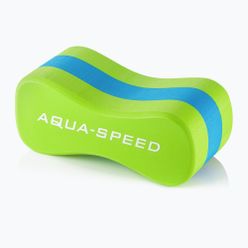 Deska do pływania dziecięca AQUA-SPEED Ósemka "3" Junior zielona/niebieska