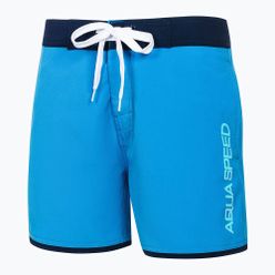 Szorty kąpielowe dziecięce AQUA-SPEED Evan Junior niebieskie/granatowe