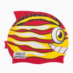 Czepek pływacki AQUA-SPEED Zoo Fish 31 czerwono-żółty 115