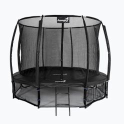 Trampolina ogrodowa Jumpi Maxy Comfort Plus 374 cm czarna TR12FT
