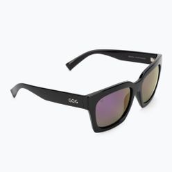 Okulary przeciwsłoneczne damskie GOG Emily fashion black / polychromatic purple E725-1P