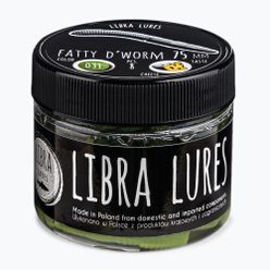 Przynęta gumowa Libra Lures Fatty D'Worm Ser 8 szt. olive FATTYDWORMK75