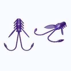 Przynęta gumowa Libra Lures Pro Nymph Krill 15 szt. purple with glitter PRONYMPHK18