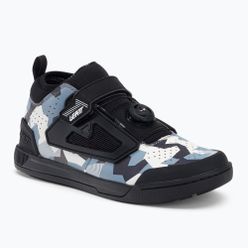 Buty rowerowe platformy męskie Leatt 3.0 Flat Pro szaro-czarne 3023048755