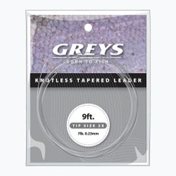 Przypon spinningowy Greys Greylon Knotless Tapered Leader bezbarwny 1326005