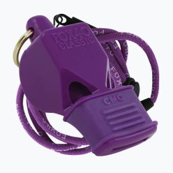 Gwizdek ze sznurkiem Fox 40 Classic CMG Safety fioletowy 9603