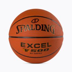 Piłka do koszykówki Spalding TF-500 Excel pomarańczowa 76797Z