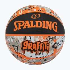 Piłka do koszykówki Spalding Graffiti pomarańczowa 84376Z
