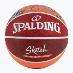 Piłka do koszykówki Spalding Sketch Dribble 84381Z rozmiar 7