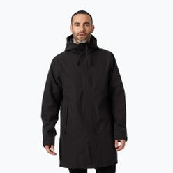 Płaszcz zimowy męski Helly Hansen Mono Material Insulated Rain Coat czarny 53644_990