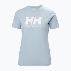 Koszulka trekkingowa damska Helly Hansen HH Logo niebieska 34112_582