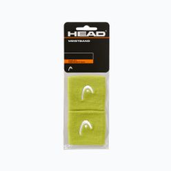 Opaski na rękę HEAD Wristband 2.5" zielone 285050
