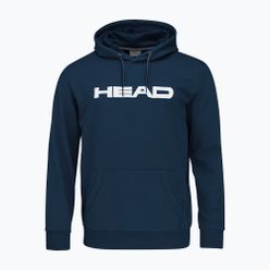 Bluza tenisowa męska HEAD Club Byron Hoodie granatowa 811449NV