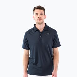 Koszulka tenisowa męska HEAD Performance Polo granatowa 811403NV