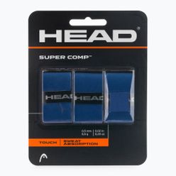 Owijki do rakiet tenisowych HEAD Super Comp 3 szt. niebieskie 285088