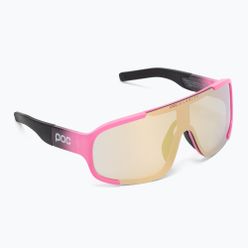 Okulary rowerowe POC Aspire pink/uranium black translucent/clarity road gold