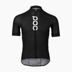 Koszulka rowerowa męska POC Essential Road Logo czarna 58135