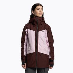 Kurtka narciarska damska Peak Performance Gravity 2L GoreTex różowo-brązowa G78250010