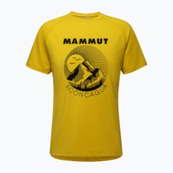 Koszulka trekkingowa MAMMUT Mountain żółta