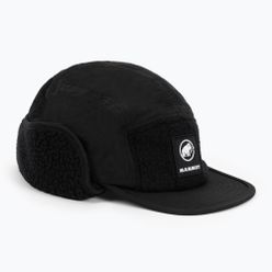 Czapka zimowa z daszkiem Mammut Fleece czarna 1191-01400-0001-5
