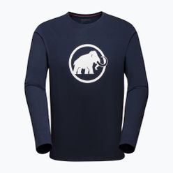 Koszulka trekkingowa męska Mammut Classic LS granatowa 1016-00871-5118