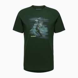 Koszulka trekkingowa męska Mammut Mountain Hörnligrat zielona 1017-05290