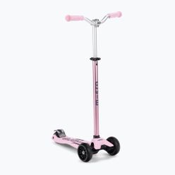Hulajnoga trójkołowa dziecięca Micro Maxi Deluxe Pro różowa MMD090