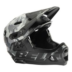 Kask rowerowy Bell FF Super DH MIPS Spherical matte gloss black camo