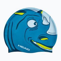 Czepek do pływania dziecięcy HEAD Meteor BLWH niebiesko-biały 455138