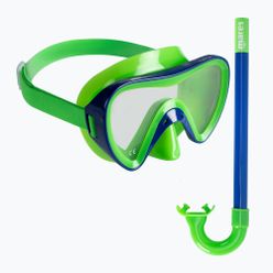 Zestaw do nurkowania dziecięcy Mares Turtle zielono-niebieski 411778