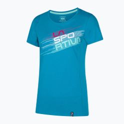 Koszulka trekkingowa damska La Sportiva Stripe Evo niebieska I31635635