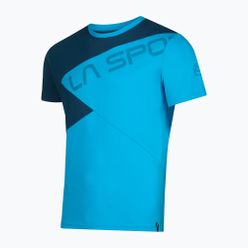 Koszulka wspinaczkowa męska La Sportiva Float niebieska N00637639