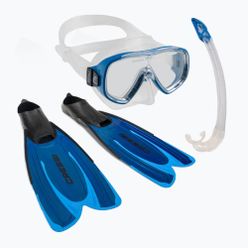Zestaw do snorkelingu Cressi Onda + Mexico niebieski XCA312035