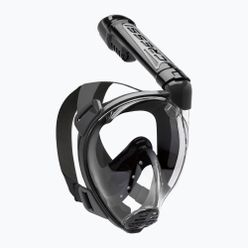 Maska pełnotwarzowa do snorkelingu Cressi Duke Dry czarna XDT005050