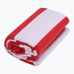 Ręcznik szybkoschnący Cressi Microfiber Stripe czerwony XVA871160