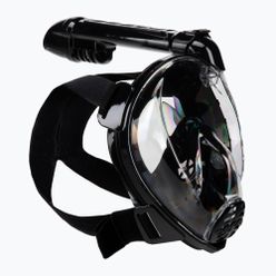 Maska pełnotwarzowa do snorkelingu Cressi Baron czarna XDT025050