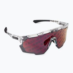 Okulary rowerowe SCICON Aeroshade Kunken crystal gloss/scnpp monogram multimirror red EY31130700