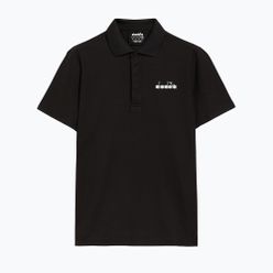 Koszulka polo tenisowa męska Diadora Statement czarna 102.176856