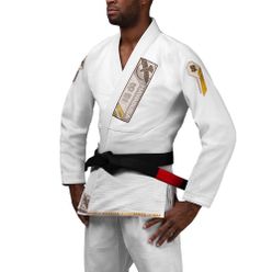 GI do brazylijskiego jiu-jitsu Hayabusa Ascend Lightweight białe PLWJJG