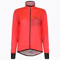 Kurtka rowerowa damska Santini Guard Nimbus pomarańczowa 2W52375GUARDNIMBGN